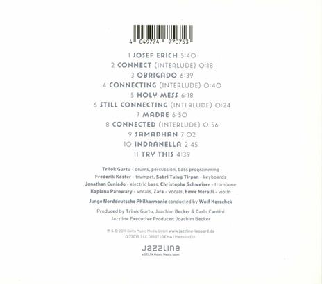 God Is a Drummer - CD Audio di Trilok Gurtu - 2