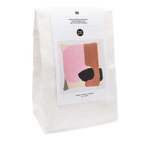Kit ago da punzone - Cuscino rosa