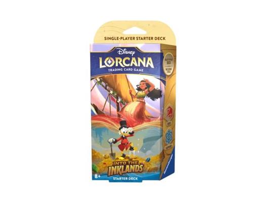 Disney Lorcana - Into the Inklands Starter Deck Ruby/Sapphire ENG Ravensburger