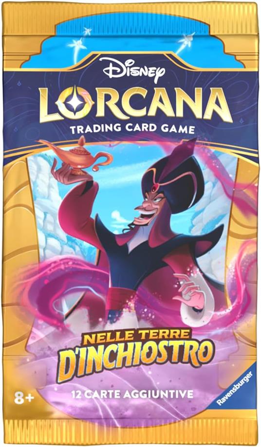 Disney Lorcana TCG: nelle Terre d'Inchiostro, Booster Pack, Bustina da 12 Carte Casuali, 8+ Anni Confezione 12 PZ - 3