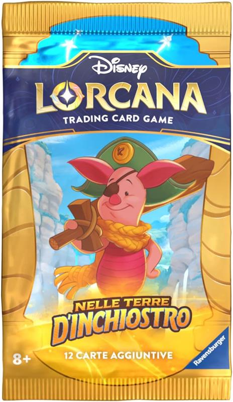 Disney Lorcana TCG: nelle Terre d'Inchiostro, Booster Pack, Bustina da 12 Carte Casuali, 8+ Anni Confezione 12 PZ - 4