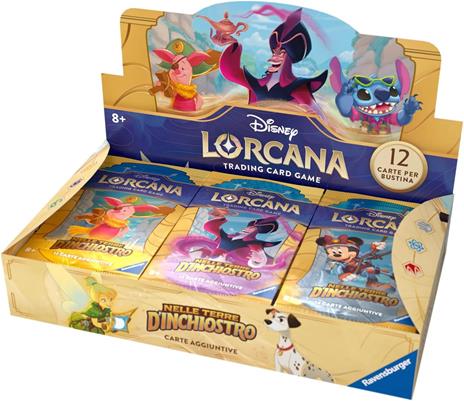 Disney Lorcana TCG: nelle Terre d'Inchiostro, Booster Pack, Bustina da 12 Carte Casuali, 8+ Anni Confezione 12 PZ - 5