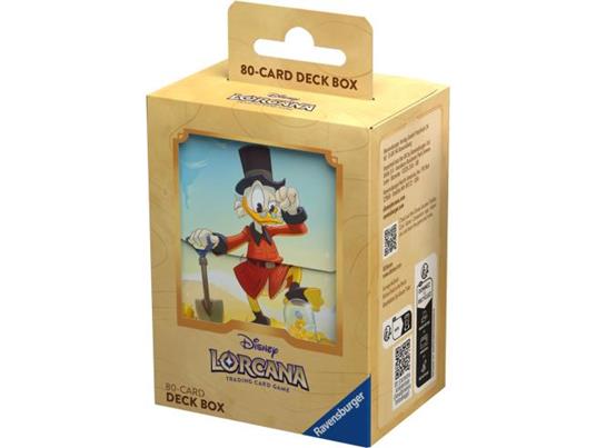Disney Lorcana - Porta Mazzo per 80 Carte Scrooge McDuck Ravensburger