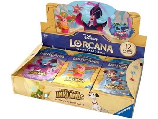 Disney Lorcana - Into the Inklands Booster Box 24 Buste ENG Ravensburger
