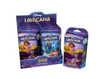 Disney Lorcana Ursula's Return Starter Deck Display (8) ENG Ravensburger