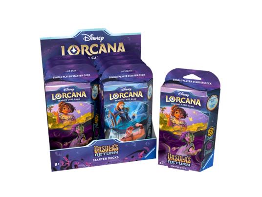 Disney Lorcana Ursula's Return Starter Deck Display (8) ENG Ravensburger