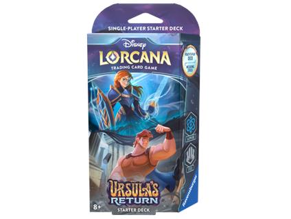Disney Lorcana - Ursula's Return Starter Deck Sapphire/Steel ENG Ravensburger