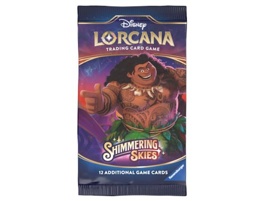 Disney Lorcana Shimmering Skies Busta da 12 Carte (ENG) Ravensburger