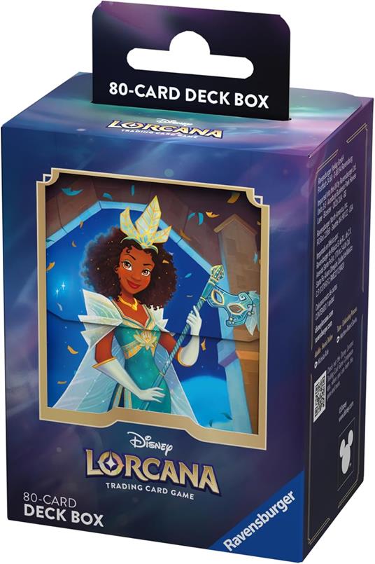 Ravensburger - Disney Lorcana TCG: Cieli Scintillanti, Tiana Deck Box 80 Carte - 2