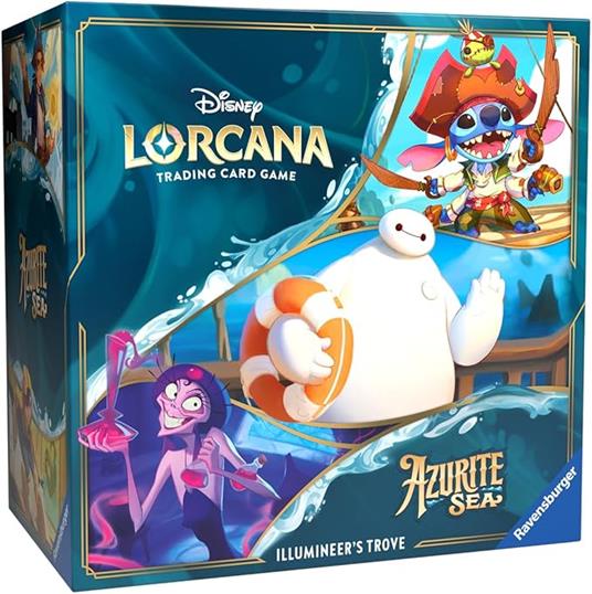 Disney Lorcana Sea of ??Azurite Booster Illumineer's Trove ENG