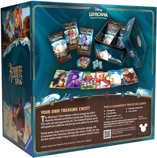 Disney Lorcana Sea of ??Azurite Booster Illumineer's Trove ENG - 3