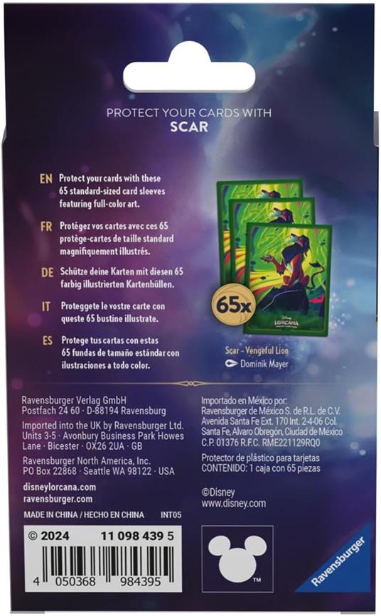 Disney Lorcana Scar 65 Buste protettive - 2