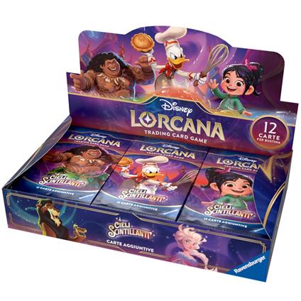 Disney Lorcana Cieli Scintillanti Booster Display 24 pcs
