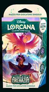 Giocattolo Ravensburger - Disney Lorcana TCG: Mazzo Archazias Island Ametista e Acciaio, Iago e Jafar Ravensburger