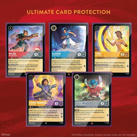 Disney Lorcana Sleeves A -Mickey Mouse  Wayward Sorcerer_Set 8 - 3