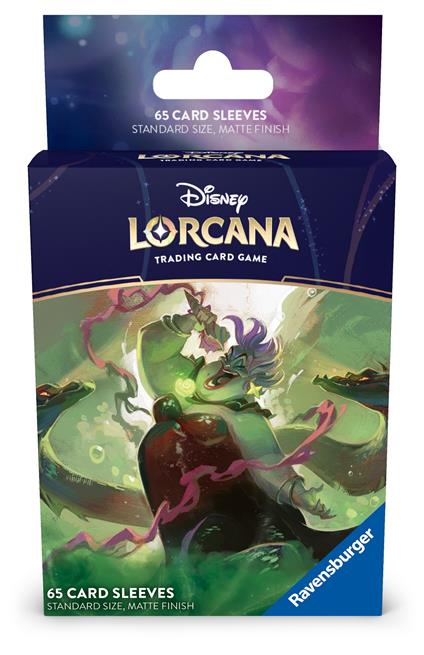 Disney Lorcana 65 Bustine Protettive per Carte - Ursula