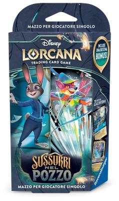 Disney Lorcana Single Starter Deck - Sapphire and Steel Juddy Hopps and Robin Hood_Set 10 IT