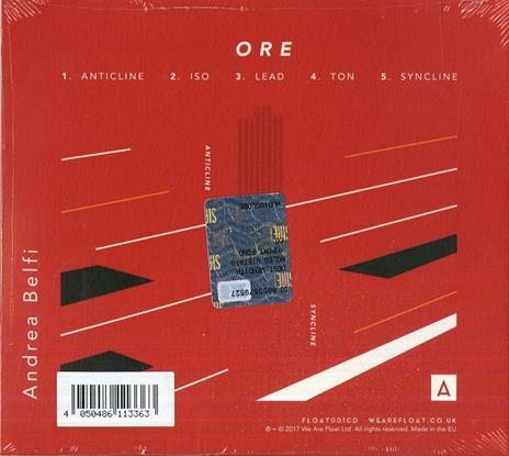 Ore - CD Audio di Andrea Belfi - 2