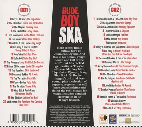 Rude Boy Ska - CD Audio - 2