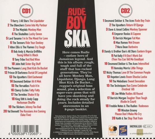 Rude Boy Ska - CD Audio - 2