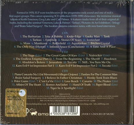 The Anthology - CD Audio di Keith Emerson,Carl Palmer,Greg Lake,Emerson Lake & Palmer - 2