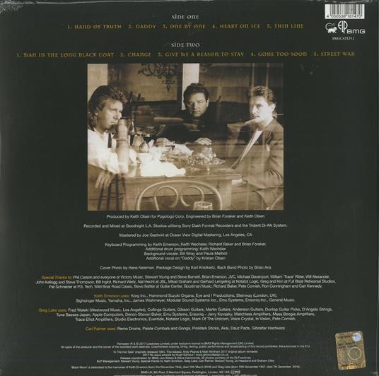 In the Hot Seat - Vinile LP di Keith Emerson,Carl Palmer,Greg Lake,Emerson Lake & Palmer - 2