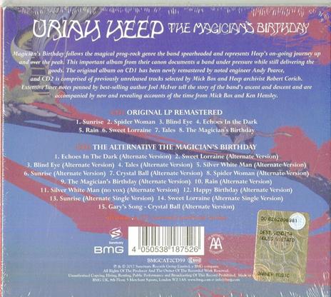 The Magician's Birthday - CD Audio di Uriah Heep - 2