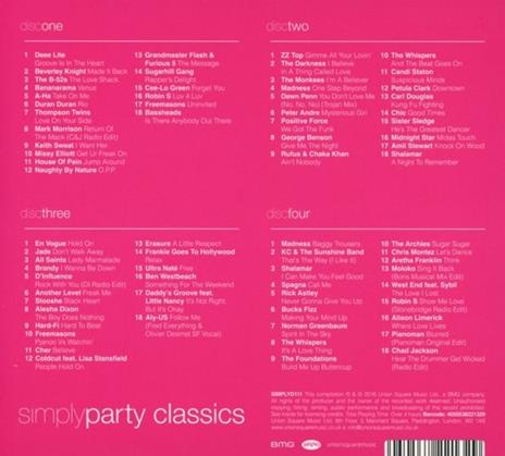 Simply Party Classics - CD Audio - 2
