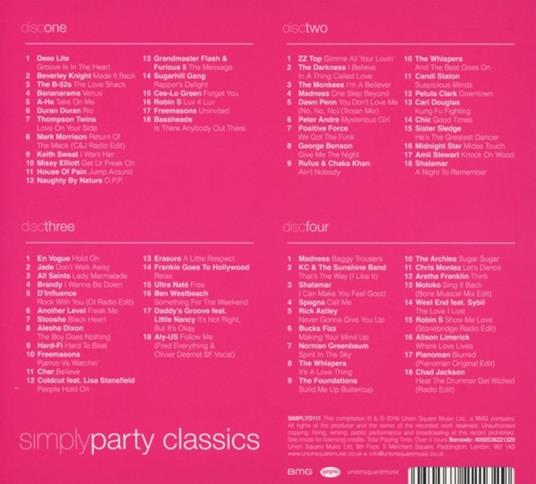 Simply Party Classics - CD Audio - 2