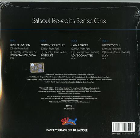 Salsoul Re-Edits Series 1 - Vinile LP di Dimitri from Paris - 2