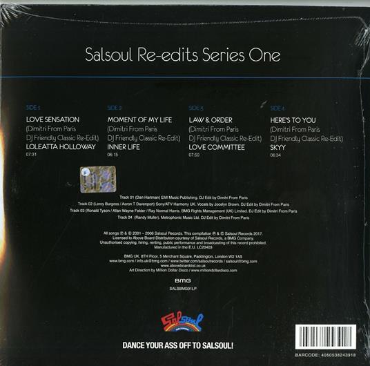 Salsoul Re-Edits Series 1 - Vinile LP di Dimitri from Paris - 2