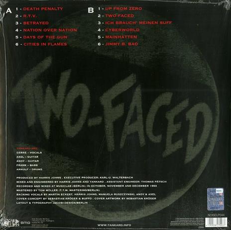 Two-Faced - Vinile LP di Tankard - 2