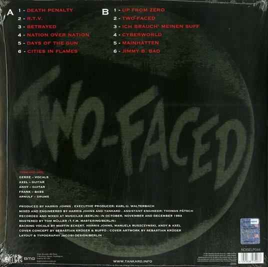 Two-Faced - Vinile LP di Tankard - 2