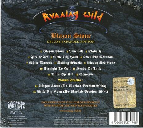 Blazon Stone - CD Audio di Running Wild - 2
