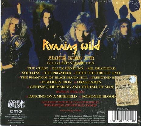 Black Hand Inn - CD Audio di Running Wild - 2