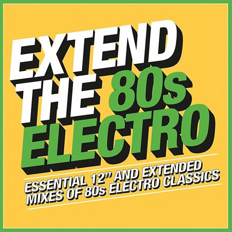 Extend the 80s. Electro - CD Audio