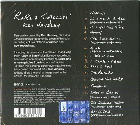 Rare and Timeless - CD Audio di Ken Hensley - 2
