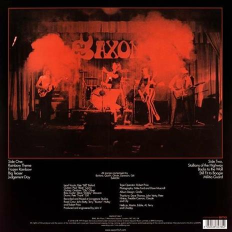 Saxon - Vinile LP di Saxon - 2