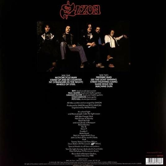 Wheels of Steel - Vinile LP di Saxon - 2