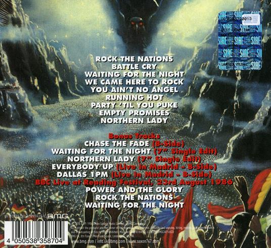 Rock the Nations - CD Audio di Saxon - 2
