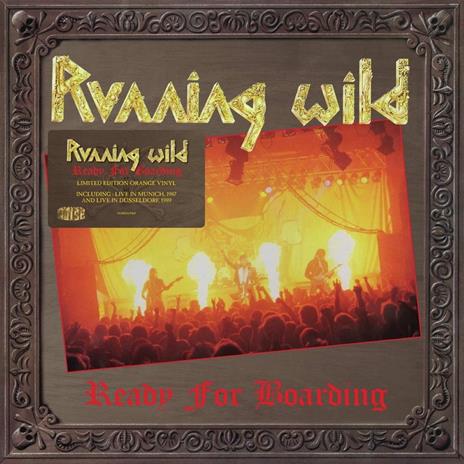 Ready for Boarding (Orange Coloured Vinyl) - Vinile LP di Running Wild