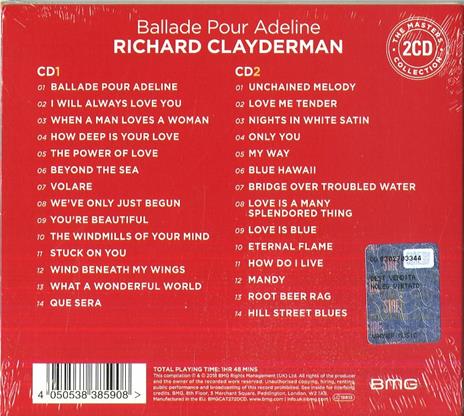 Ballade pour Adeline - CD Audio di Richard Clayderman - 2