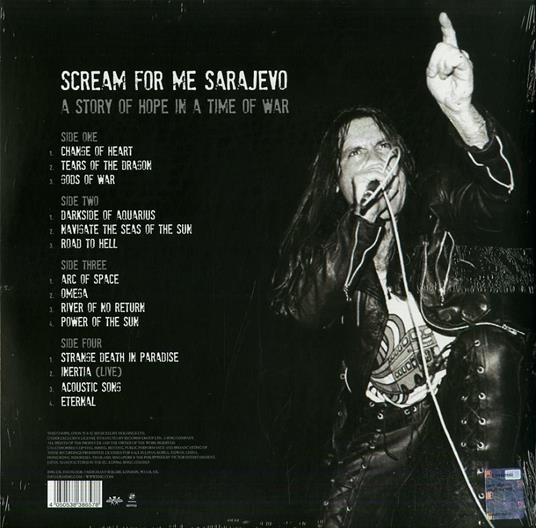 Scream for Me Sarajevo (Colonna sonora) - Vinile LP di Bruce Dickinson - 2