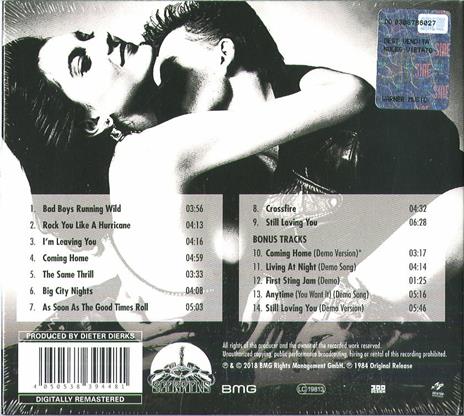 Love at First Sting - CD Audio di Scorpions - 2