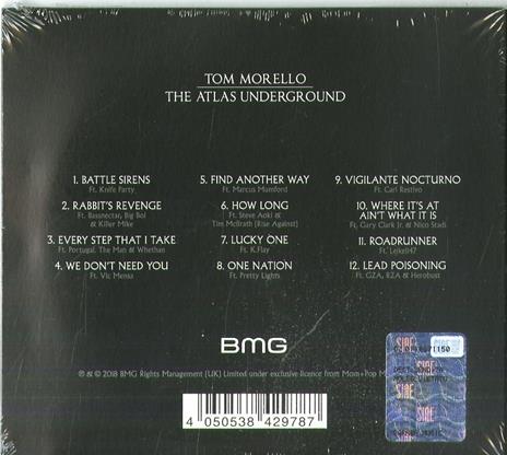 The Atlas Underground - CD Audio di Tom Morello - 2
