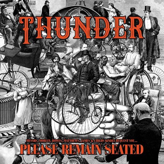 Please Remain Seated (Coloured Vinyl) - Vinile LP di Thunder