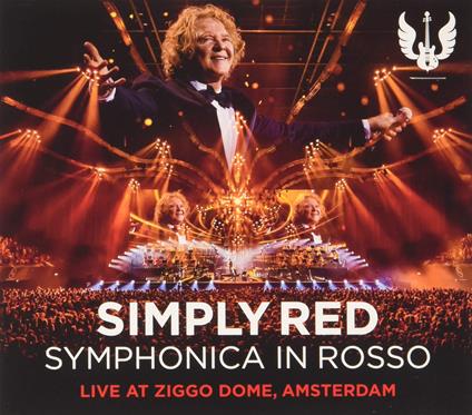 Symphonica in Rosso. Live at Ziggo - CD Audio di Simply Red