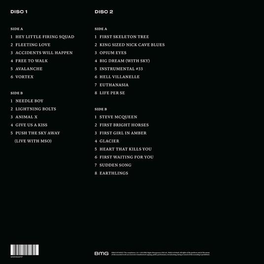 B Sides & Part (Standard Vinyl Edition) - Nick Cave Bad Seeds - Vinile | IBS