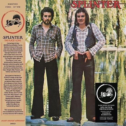 The Place I Love - Vinile LP di Splinter