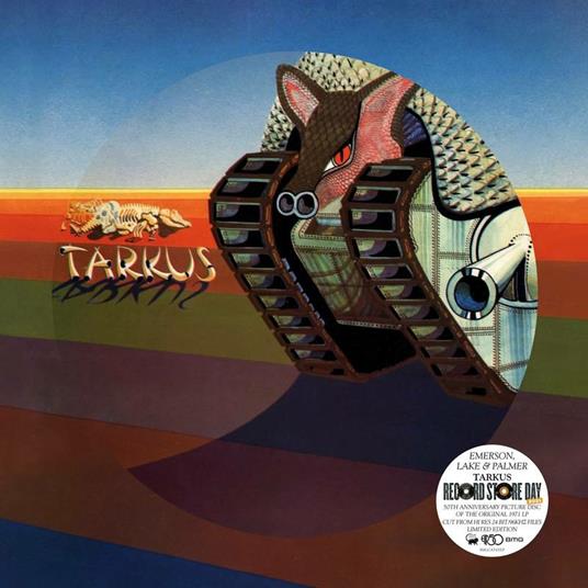 Tarkus - Vinile LP di Keith Emerson,Carl Palmer,Greg Lake,Emerson Lake & Palmer